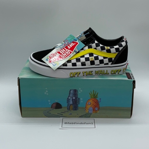 Vans Other - Vans SpongeBob SquarePants Off The Wall Old Skool
